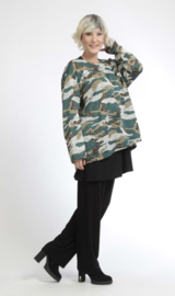 AKH oversized mix viscose termo jersey tuniek apart stretch