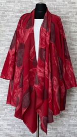 ITALIA MODA fijn corduroy katoen blazer/vest  apart