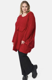 amandine oversized  super zacht bouclé gebreide top/trui /in meerdere kleuren