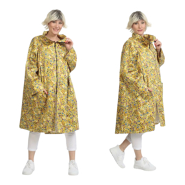 AKH oversized viscose/katoen zomerjas/blazer met ritssluiting / apart /stretch
