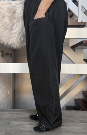 Moonshine jersey katoen ballonbroek  stof apart zwart/stretch