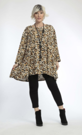 AKH oversized viscose/linnen A-lijn tuniek apart