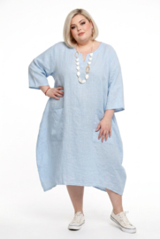 Moonshine linnen A-lijn jurk