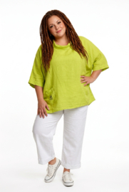 ITALIA oversized linnen top /in meerdere kleuren