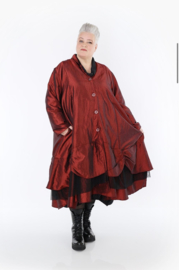 AKH oversized taft tussenjas met tule stof apart /gevoerd 