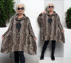 Vincenzo Allocca oversized viscose  A-lijn tuniek apart 