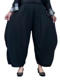 ITALIA MODA oversized mousseline katoen broek apart/in meerdere kleuren