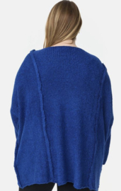 amandine oversized  super zacht bouclé gebreide top/trui /in meerdere kleuren