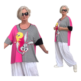 CN-G katoen tuniek/top stretch
