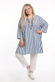 New Jersey oversized viscose A-lijn jurk/tuniek extra wijd/ stretch