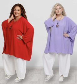 ITALIA MODA  viscose tuniek/poncho/ meerdere kleuren