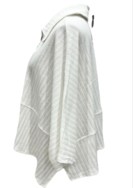 Vincenzo Allocca oversized katoen vest/blazer/apart stretch 