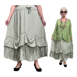 Moonshine katoen jersey rok stretch