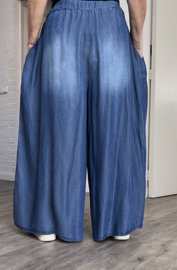 Moonshine jeans tencel wijde broek apart