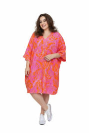 Vincenzo Allocca oversized viscose jurk/tuniek
