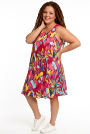 One Summer  katoen A-lijn jurk