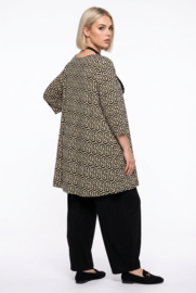 Naveed oversized viscose mix A-lijn tuniek stretch