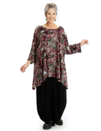 AKH oversized viscose A-lijn tuniek  apart stretch