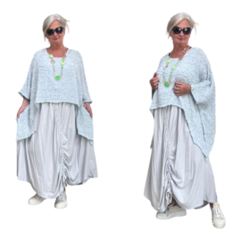 Moonshine oversized  katoen top apart stretch /in meerdere kleuren