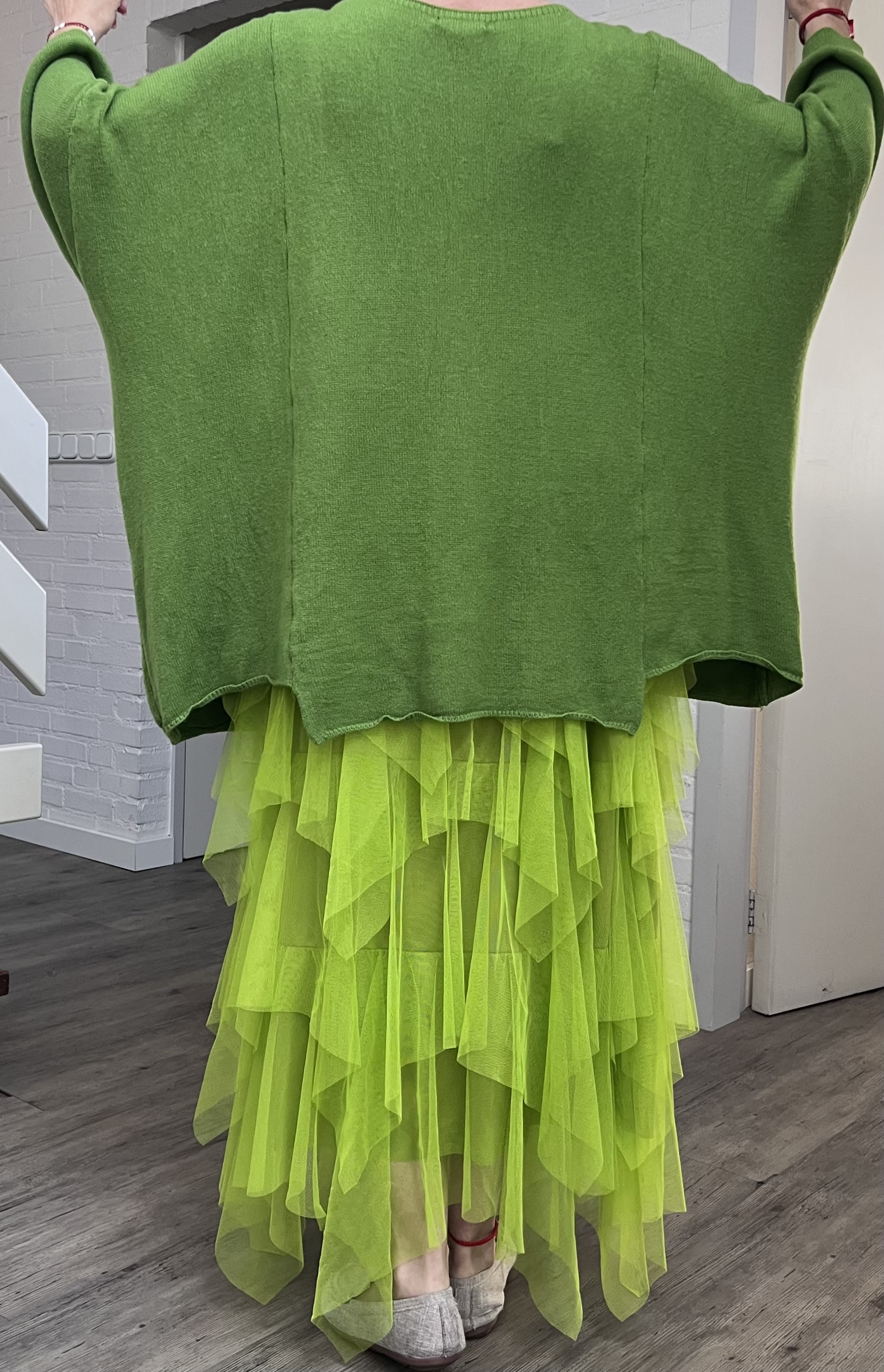 Moonshine oversized viscose mix gebreide top /in meerdere kleuren