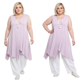 Moonshine oversized viscose A-lijn tuniek stretch