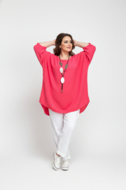 ITALIA MODA oversized viscose A-lijn top /in meerdere kleuren