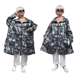 AKH A-lijn viscose mix zomerjas/apart