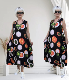 New Jersey viscose A-lijn jurk/tuniek/ stretch