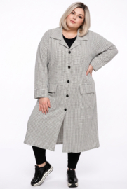 AKH oversized viscose jersey blazer/zomerjas apart/stretch/in meerdere kleuren