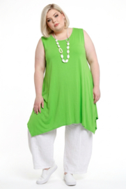 Moonshine viscose tricot A-lijn tuniek stretch apart /in meerdere kleuren