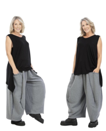 AKH oversized viscose mix broek stretch