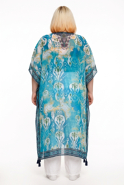 ONE OF A KIND  viscose zomer poncho/kaftan