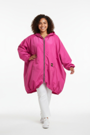 SERANO oversized  tussenjas  waterbestendig met ritssluiting en capuchon /in meerdere kleuren