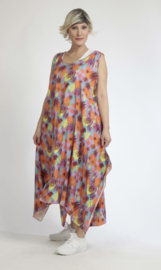 AKH oversized viscose  A-lijn  jurk/tuniek apart/niet doorschijnend