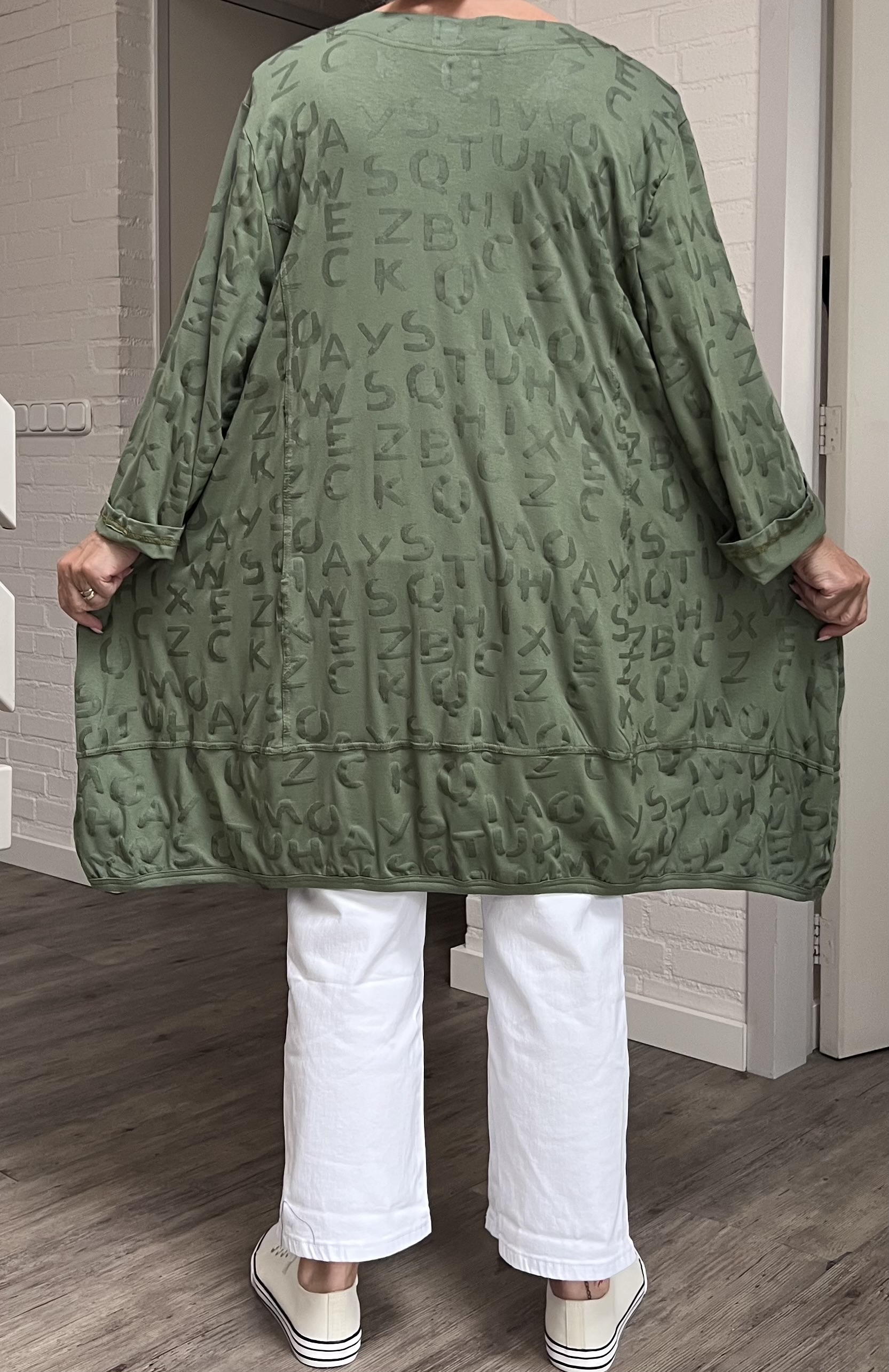 New Jersey viscose A-lijn jurk/tuniek / stretch
