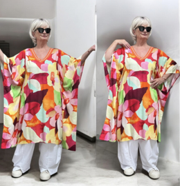 Jean Marc Philippe viscose jurk/tuniek/poncho