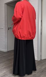 KEKOO design oversized katoen korte blazer stretch /in meerdere kleuren