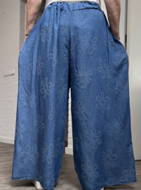 Moonshine jeans tencel wijde broek apart