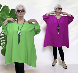 ITALIA MODA viscose tuniek /niet doorschijnend/in meerdere kleuren