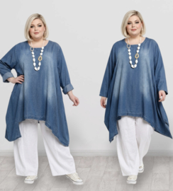 Moonshine tencel jeans  A-lijn tuniek apart
