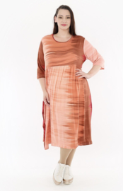 AKH viscose A-lijn jurk met zakken /apart stretch