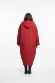 Zedd Plus viscose mantel/tussenjas met capuchon/in meerdere kleuren