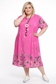 ITALIA MODA viscose A-lijn jurk