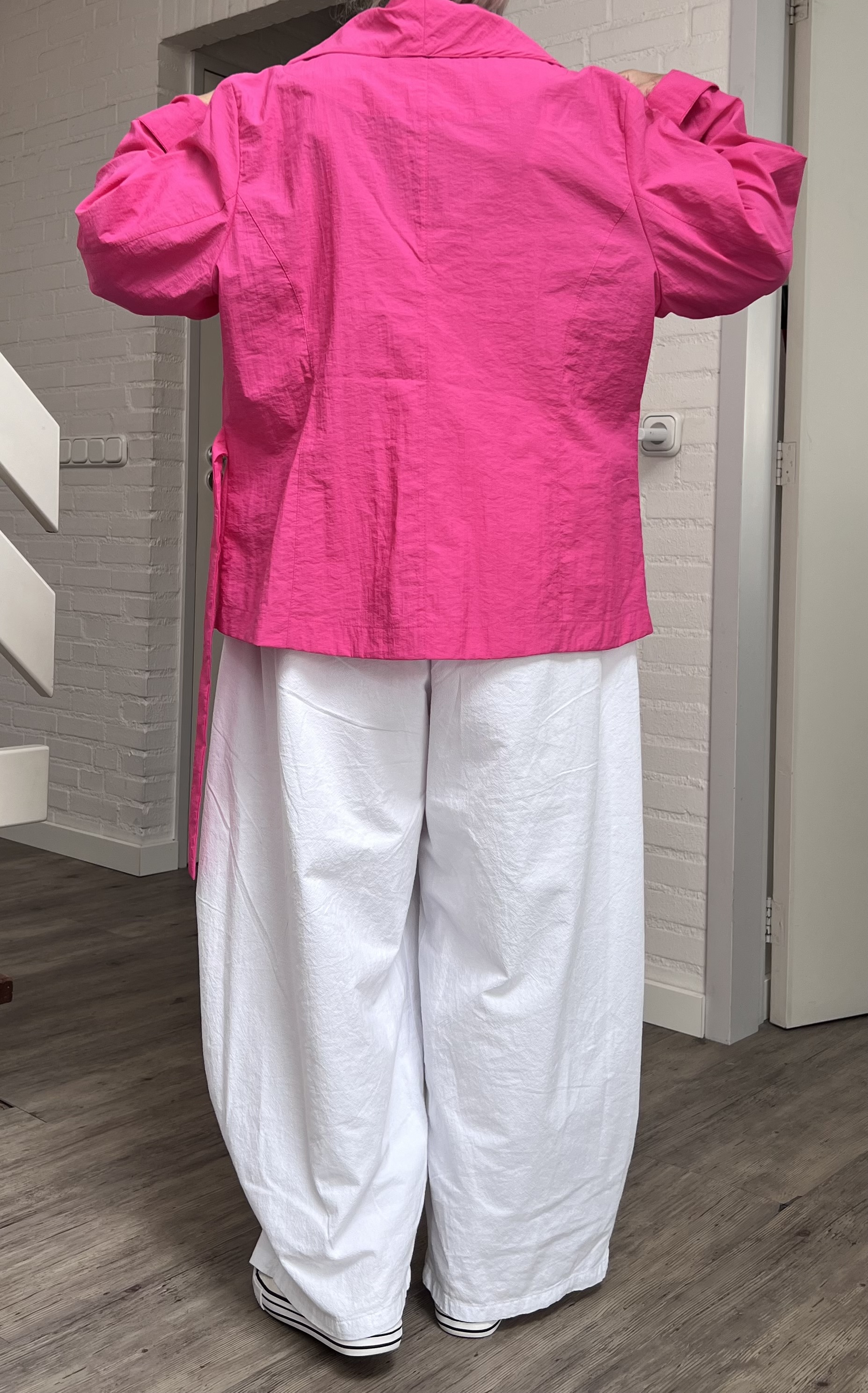 SINNE design.. A- lijn blazer van taft/in meerdere kleuren