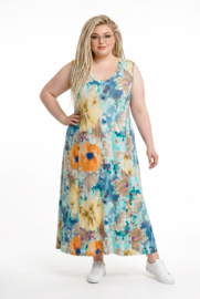 Ophilia viscose A-lijn jurk/ stretch