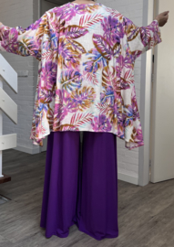 AKH viscose linnen look oversized A-lijn top