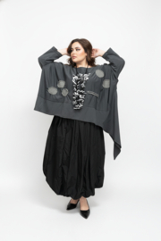 wendy trendy katoen top/tuniek stretch/in meerdere kleuren