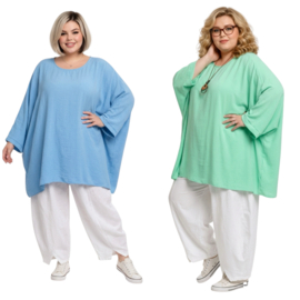 ITALIA MODA  viscose tuniek/poncho/ meerdere kleuren