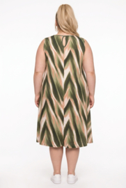 ITALIA MODA viscose mix jurk stretch