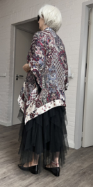 Jean Marc Philippe oversized viscose A-lijn tuniek/top